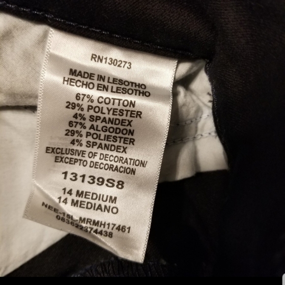 Lee Riders dark capris - Picture 3 of 4